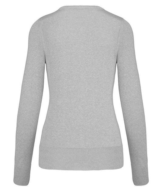 KB966 Grey Melange Back