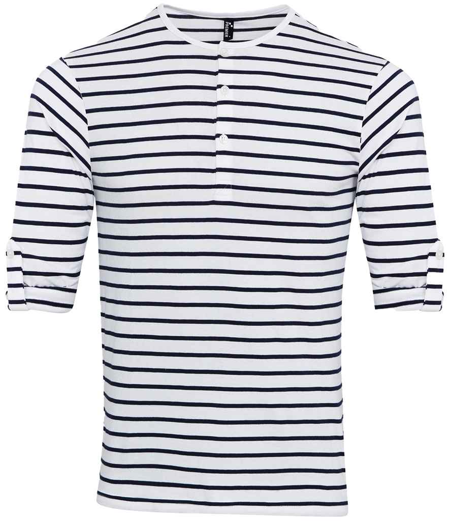 PR218 White/Navy Front