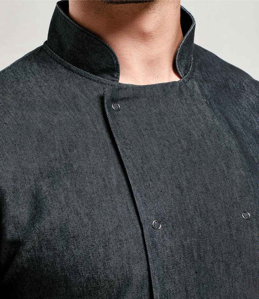 PR660 Black Denim Model