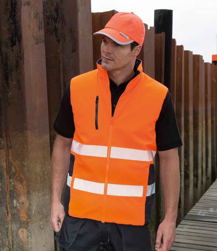 RS332 Fluorescent Orange/Navy Model