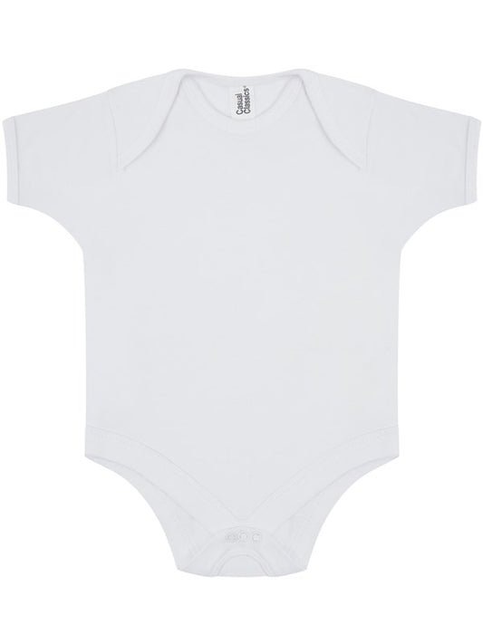 Baby Short Sleeve Bodysuit Vest - 180gsm