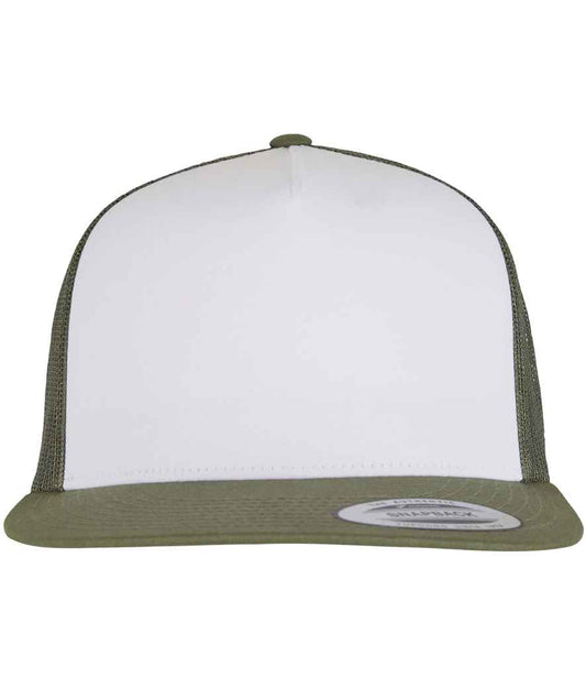 F6006W Olive Green/White/Loden Front