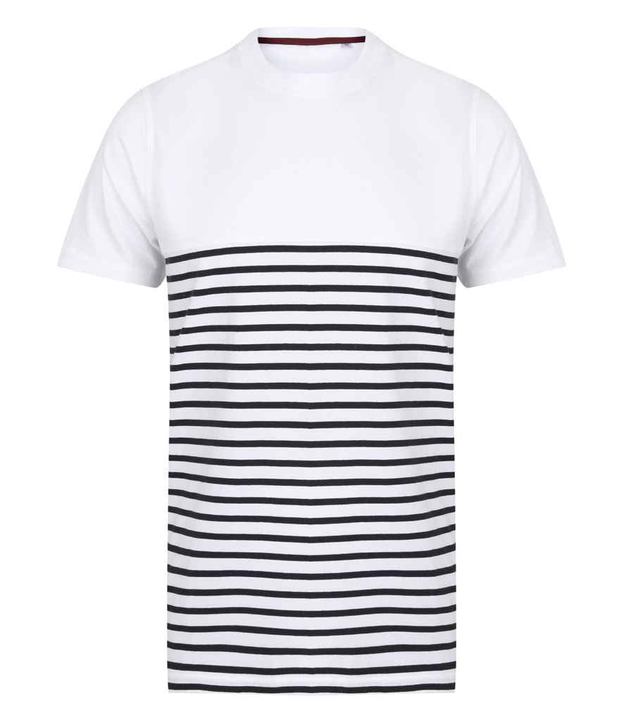 FR135 White/Navy Front