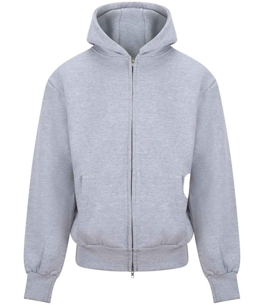 JH125 Heather Grey Front