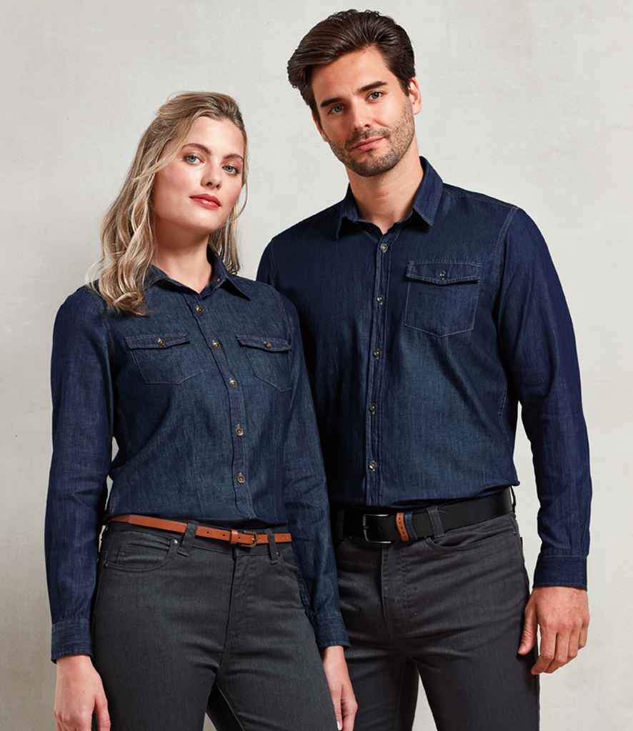 PR322 Indigo Denim Model