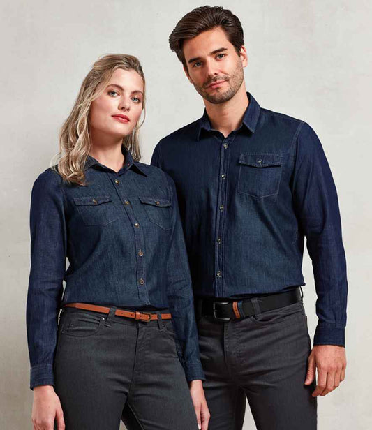 PR322 Indigo Denim Model