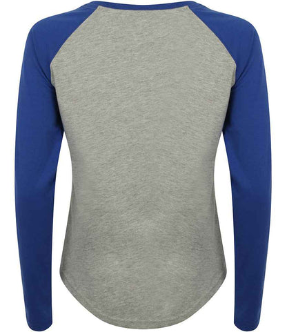 SK271 Heather Grey/Royal Back