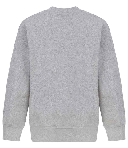 SM530 Heather Grey Back