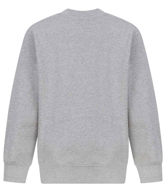 SM530 Heather Grey Back