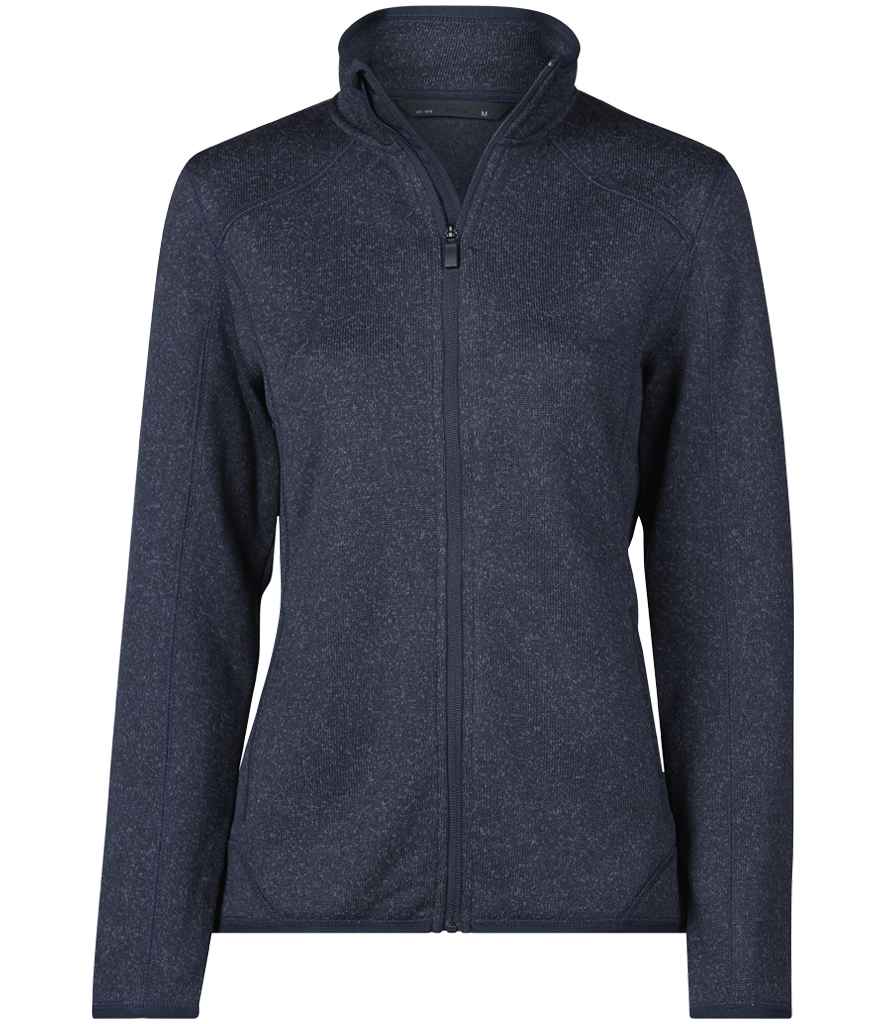 T9616 Navy Melange Front