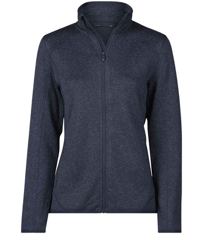 T9616 Navy Melange Front