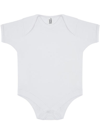 Baby Short Sleeve Bodysuit Vest - 180gsm